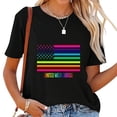 thumbnail image 1 of Camper Retro Print Women's Crew Neck Tee, 1 of 3