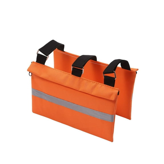 Sewer Hose Support with Weight Bag - Portable Trailer Septic Pipe Holder - Sewage Accessories with Reflective Safety Band