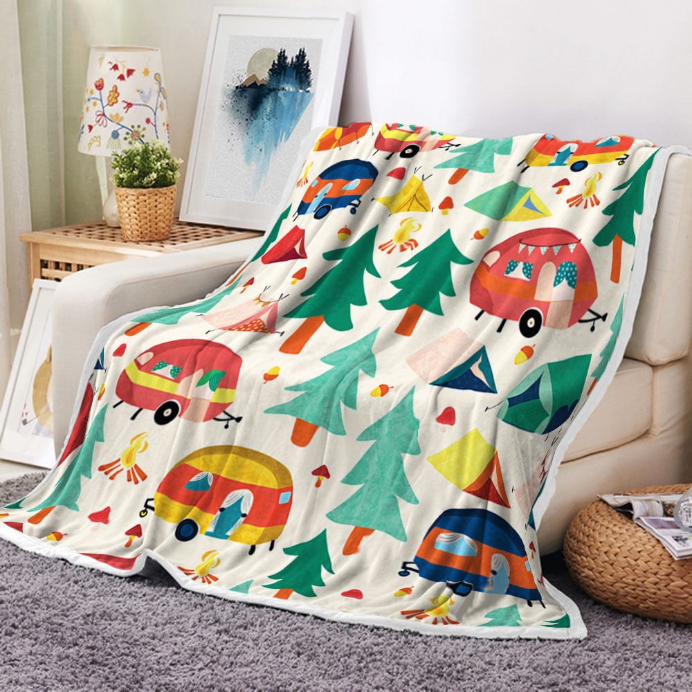 新品 everyone happy coincidence blanket XL Double-Sided Cozy Blanket - Friendship Chirps – Natural Life