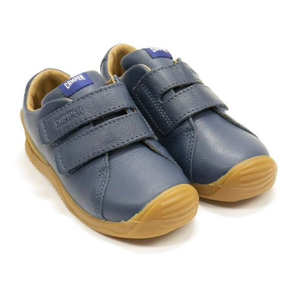 Camper Toddlers Dadda Leather Sneakers, Blue,8 M US
