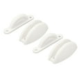 Camper Trailer RV Motorhome Door Retainer Kit White Nylon Arc Shape