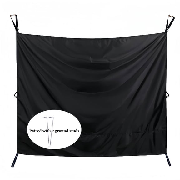 Camper Van Rear Door Curtain, Car Divider Shade Cover, Oxford Cloth Privacy Sun Protection For Trips Beach