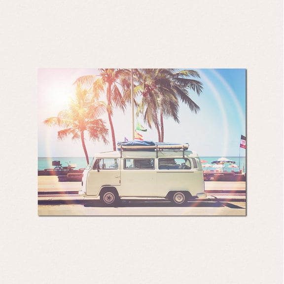Camper Van Wall Art Print, Travel Decor