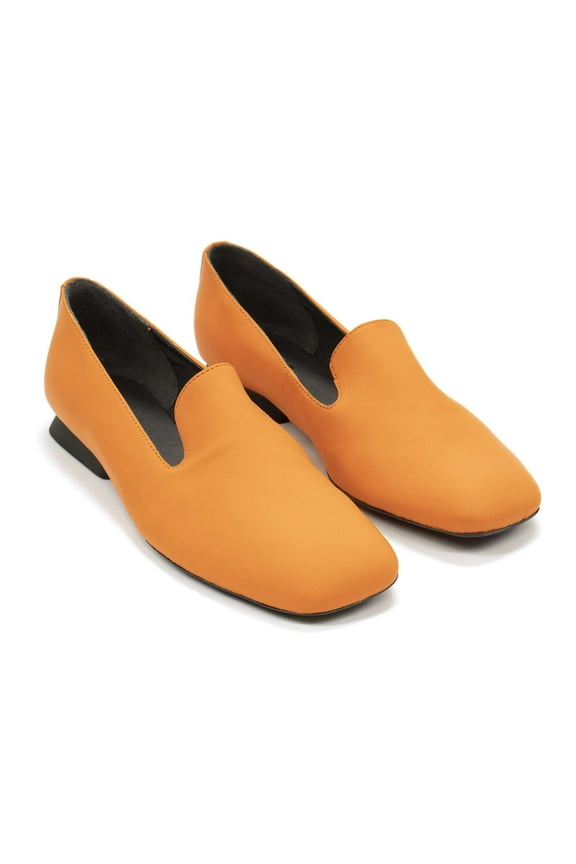 Women's Casi Myra Shoes, Orange \ Black,5 M US
