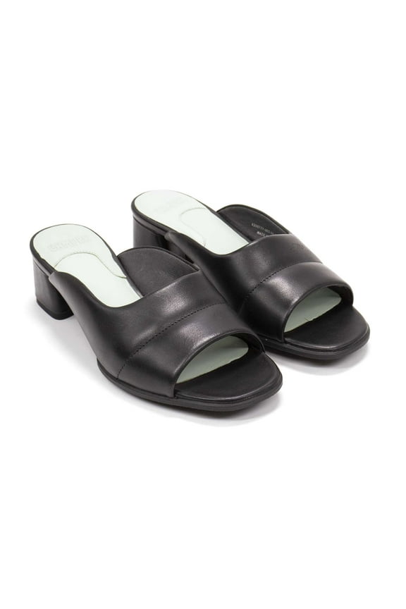 Women's Katie Heel Sandals, Black,5 M US