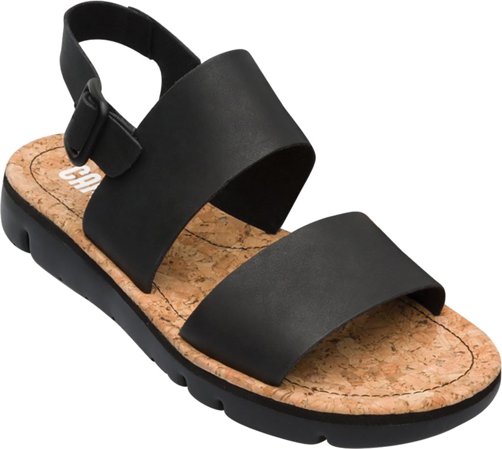 Camper Women s Oruga Sandal in Black 9 US