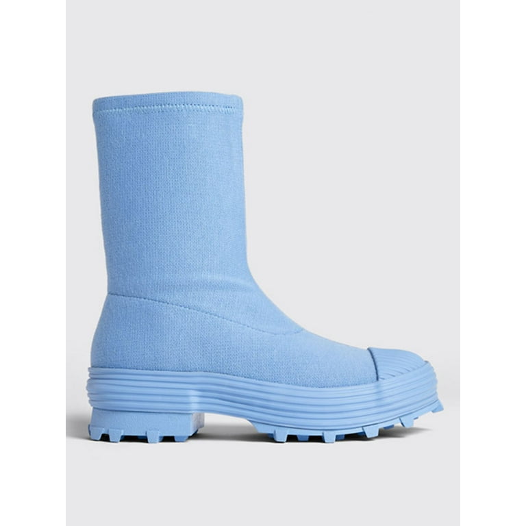 Camperlab Flat Ankle Boots Woman Blue Woman Walmart