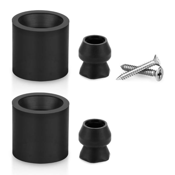 Campers Door Retainer RVs Door Holder Rubber Black Trailer Stop Entry Block