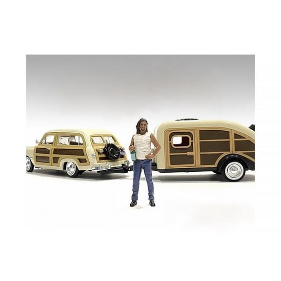 "Campers" Figure 3 for 1/24 Scale Models by American Diorama