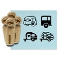thumbnail image 1 of Campers Happy Trailer Camping Rubber Stamp Set for Scrapbooking Crafting Stamping - Mini 1/2 Inch, 1 of 7