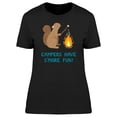 thumbnail image 1 of Campers Have Smore Fun T-Shirt Women -Image by Shutterstock, Female Small, 1 of 2