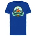 thumbnail image 1 of Campfire Caption Logo T-Shirt Men -Image by Shutterstock, Male 3X-Large, 1 of 2