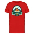 thumbnail image 1 of Campfire Caption Logo T-Shirt Men -Image by Shutterstock, Male 3X-Large, 1 of 2