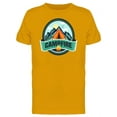 thumbnail image 1 of Campfire Caption Logo T-Shirt Men -Image by Shutterstock, Male 3X-Large, 1 of 2
