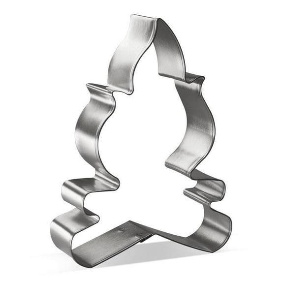 Campfire Cookie Cutter 4 in B1568 - Foose Cookie Cutters - USA Tin Plate Steel