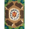 thumbnail image 1 of Campfire Fun 10'9" x 13'2" area rug in color Multi, 1 of 3