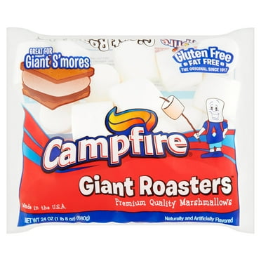Campfire Giant Roasters Premium Quality Marshmallows, 24 oz