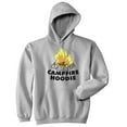 thumbnail image 1 of Campfire Hoodie Funny Happy Camper Summer Camping Outdoor Hooded Sweatshirt, 1 of 6