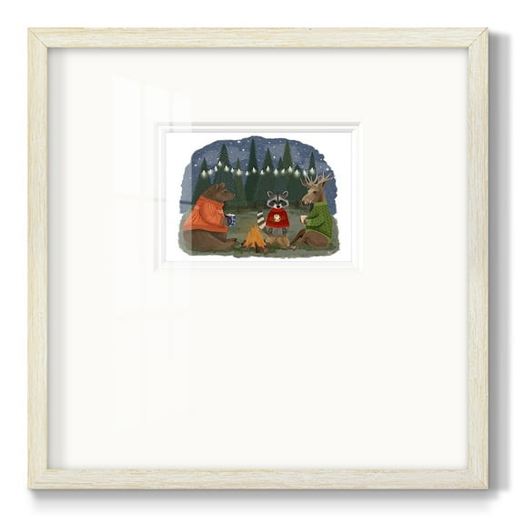Campfire Hot ChocolatePremium Framed Print