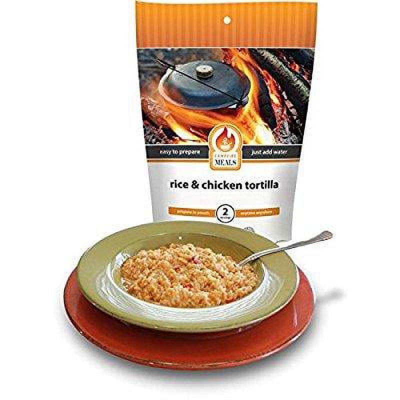 Campfire Meals Chicken & Rice Tortilla