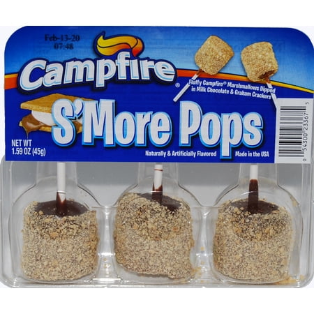 Campfire S'more Pops