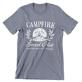 Campfire Social Club Graphic T-Shirt – Unisex Camping Outdoor Tee ...