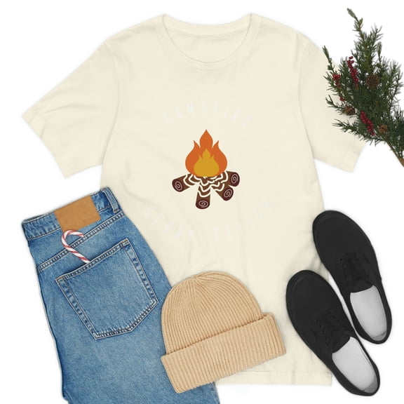 Campfire Storyteller Unisex Jersey Short Sleeve Tee