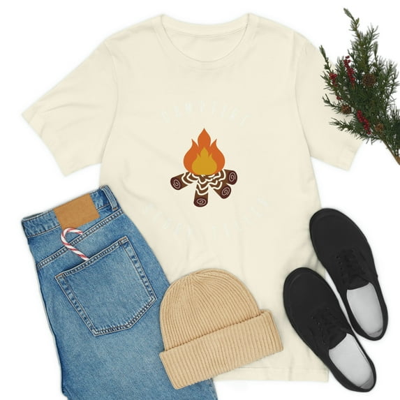 Campfire Storyteller Unisex Jersey Short Sleeve Tee