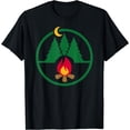 thumbnail image 1 of Campfire T-Shirt Black X-Large, 1 of 4