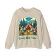 thumbnail image 1 of Campfire Vibes Unique Design Unisex Heavy Blend™ Crewneck Sweatshirt, 1 of 8
