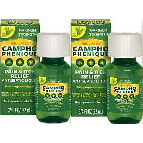 Campho-Phenique Antiseptic Liquid 0.75 oz ( 2 pack )