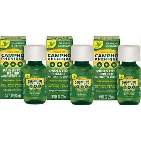 Campho-Phenique Antiseptic Liquid 0.75 oz ( 3 pack )