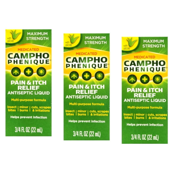Campho-Phenique Antiseptic Liquid (Pack of 3)