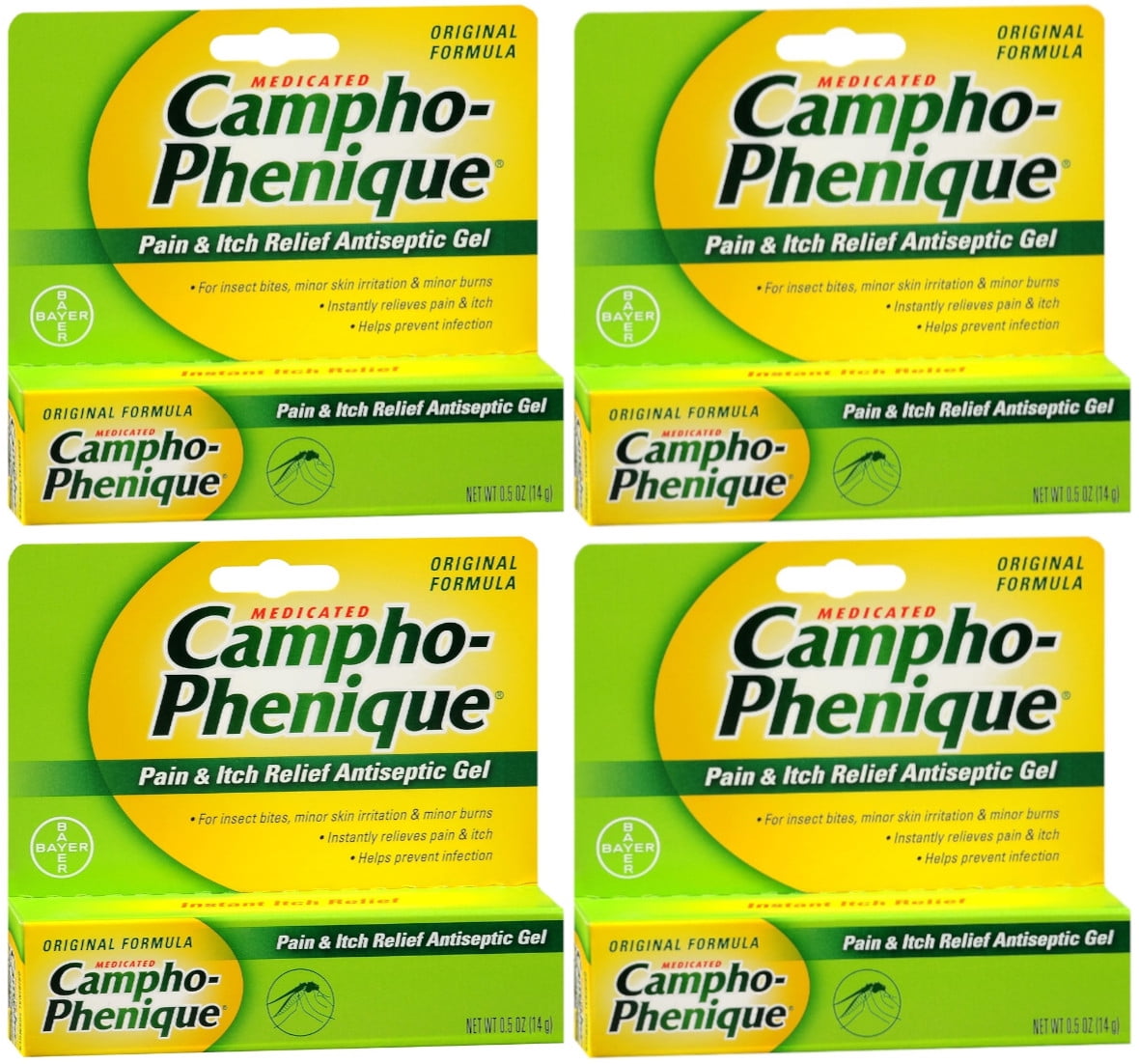 Campho-Phenique Pain & Itch Relief Antiseptic Gel, 0.5 Oz