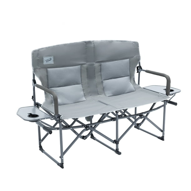 Camphor Designs Oversized Double Portable Folding Director’s Loveseat