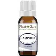 Camphor Essential Oil 10 ml 100% Pure Undiluted Therapeutic Grade. For Skin, Body, Hair Growth and Aromatherapy Diffuser.