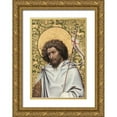 thumbnail image 1 of Campin, Robert 11x14 Gold Ornate Wood Framed with Double Matting Museum Art Print Titled - John the Baptist, 1 of 4