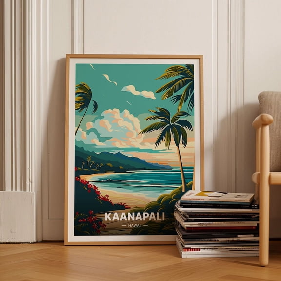 Camping Adventure Hiking Nature Outdoor Wall Art, Unframed Paper Poster 8x10in