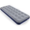 Camping Air Mattress Inflatable Air Bed Flocked Surface Travel Bed