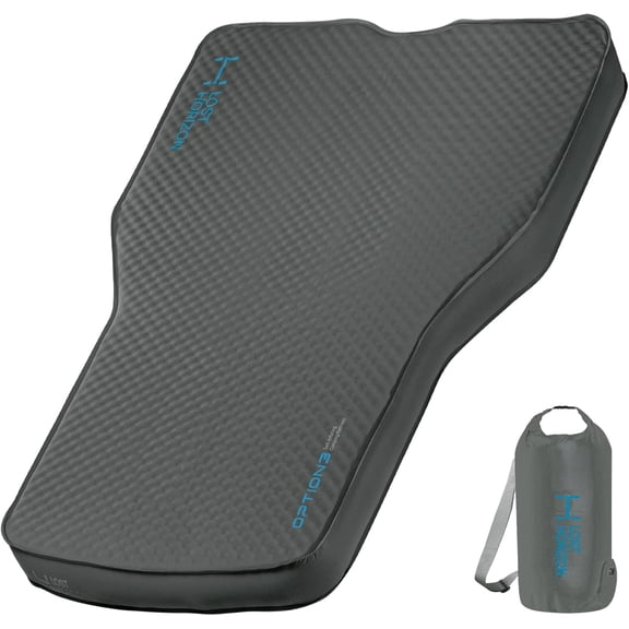 Camping Air Mattress with Foam for Tesla, Self Inflating Sleeping Pad Pump, 4.5" Thick, R-Value 13, Model Y