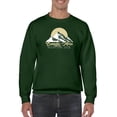 thumbnail image 1 of Camping Area Mountain Sweatshirt Men -Image by Shutterstock, Male 5X-Large, 1 of 4