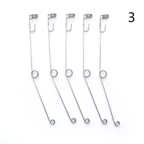 Camping Automatic Fishing Device Spring Ejection Hook Stainless Steel Tackle