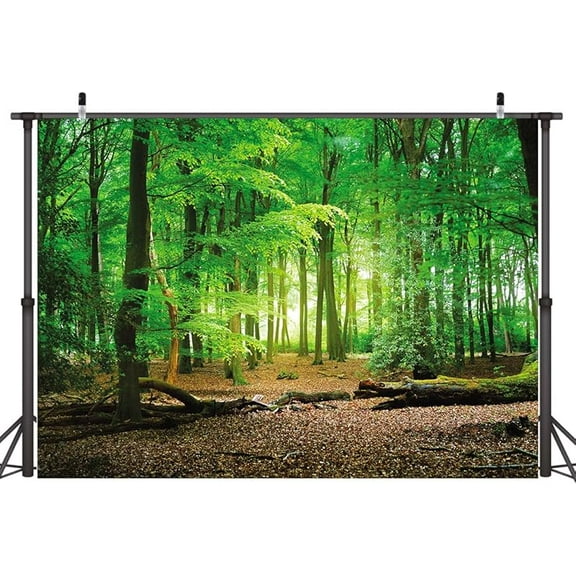 Camping Backdrop Jungle Forest Backdrops Forest Photo Background Nature Photo Spring Backgrounds Baby Shower Photography Studio Props