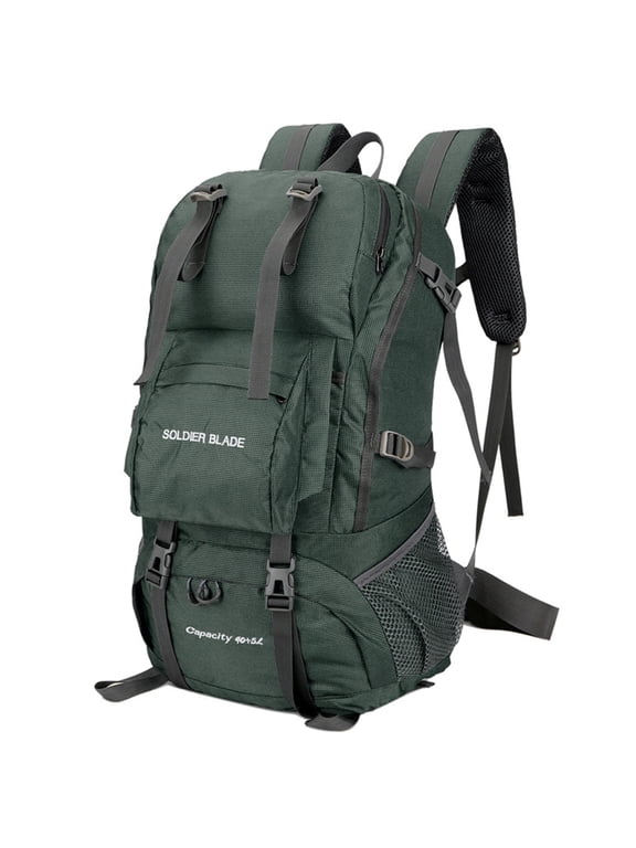 Camping Backpack Bag 45L Camping Hiking Backpack Large Capacity Mountaineering Pack Waterproof Travel Backpack