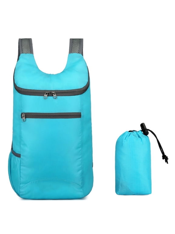 Camping Backpack Lightweight and Water-resistant Outdoor Backpack for Hiking and Travel Straps Large Capacity for Essentials for Cycling Running and Climbingturquoise