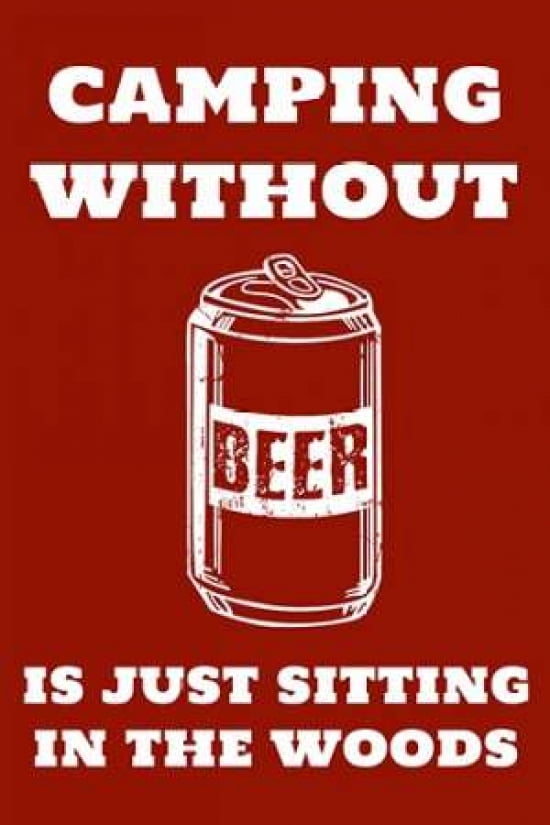 Camping Beer Canvas Art - Amber Berninger (12 x 18)