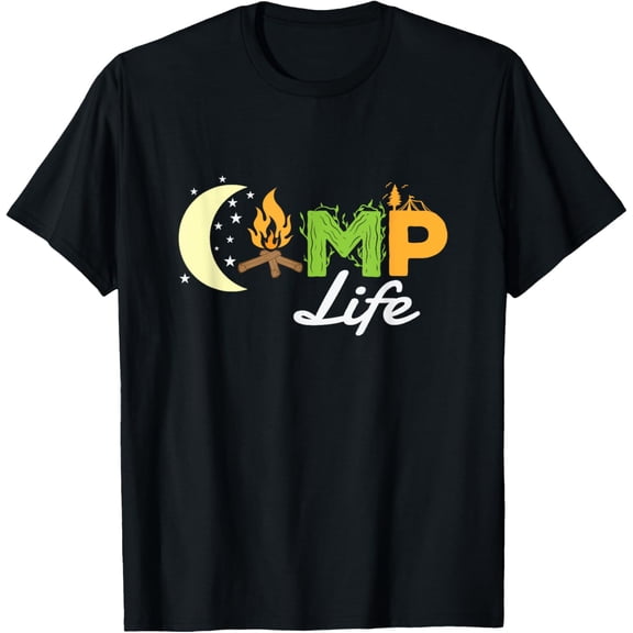 Camping "Camp Life" T-Shirt
