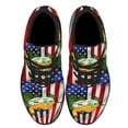 thumbnail image 1 of Camping Camper American Flag Shoes Women's Fashion Sneakers Tennis Running Shoes for Men Women Black Size 7, 1 of 7