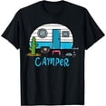 thumbnail image 1 of Camping Camper RV T-Shirt Black X-Large, 1 of 3