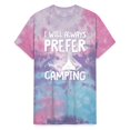 Camping Camping Unisex Tie Dye TShirt